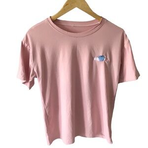 YESSTYLE Pink T-Shirt